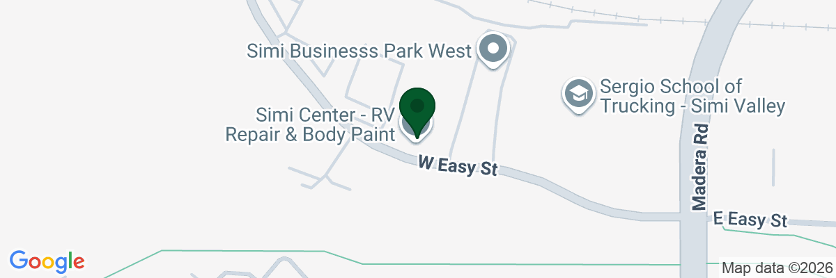 Map showing facility locations