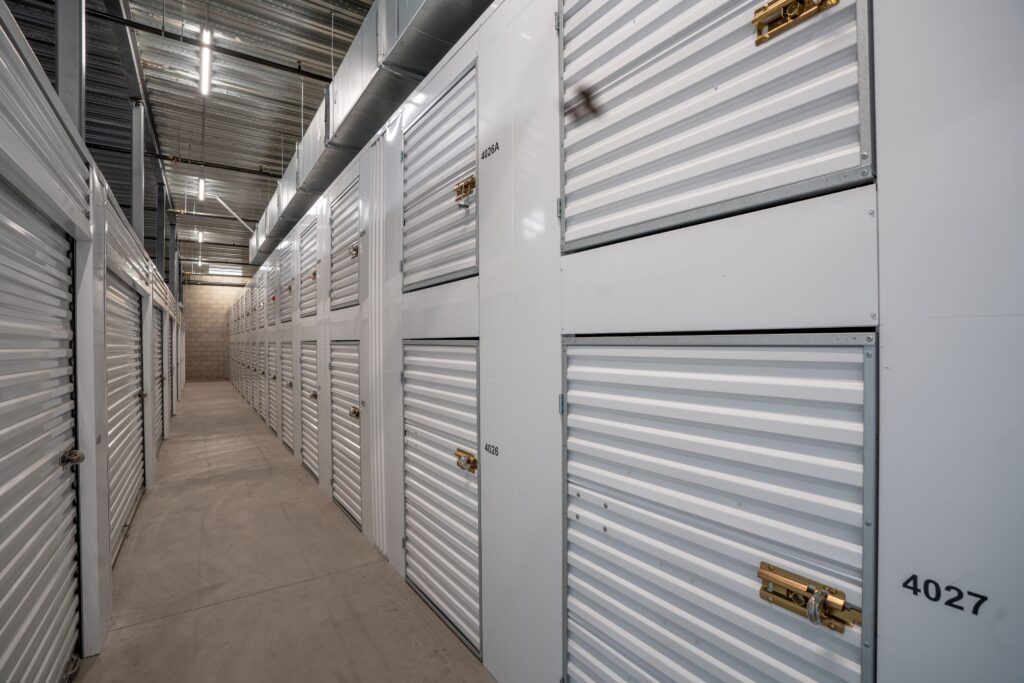 Photo of storage lockers at U-Stor-It North Park